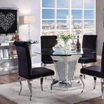 Diamond Glass Table Set