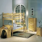 Natural Finish Twin/Twin Bunk Bed