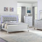 STERLING SILVER QUEEN BEDROOM SET