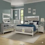 Symphony SILVER QUEEN BEDROOM SET