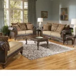 Brown Sofa Set