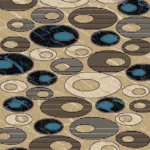 Area Rug 8/10 9181 Gold
