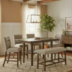 Bar Table + 4 Bar Stools