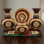 Plate, Vase Set 2